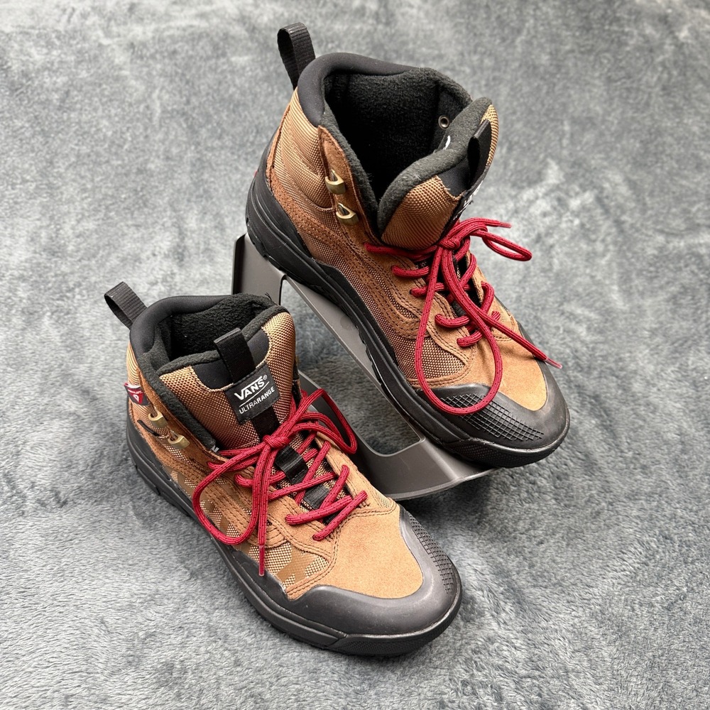 Vans UltraRange EXO Hi GORE-TEX‎ MTE-3 Men's Hiking Boots Brown Red Trail Shoes